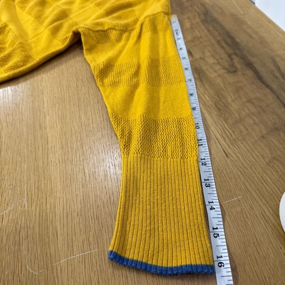 3/$20 Matilda Jane Joanna Gaines Sweater long sleeve button down yellow size Med - Picture 5 of 9